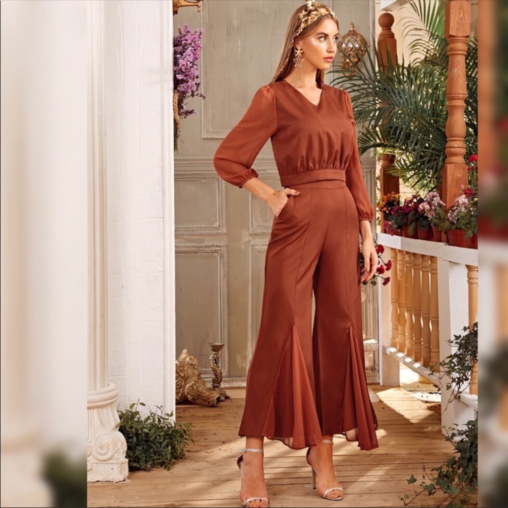 LAST 2! MATCHING PANT & TOP SET - Picture 2 of 8